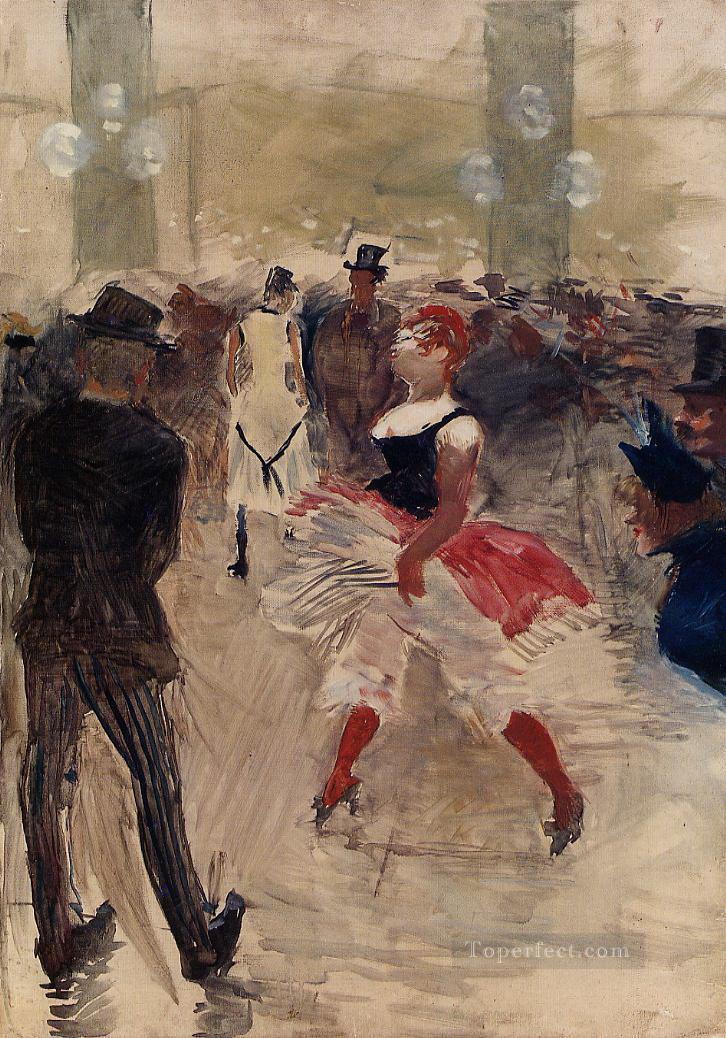 アル・エリゼ・モンマルトル 1888年 トゥールーズ ロートレック アンリ・ド油絵